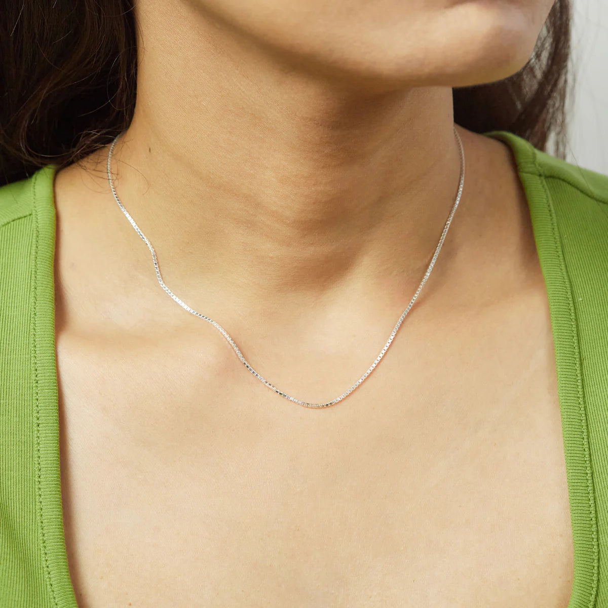 Sterling Silver Box Chain