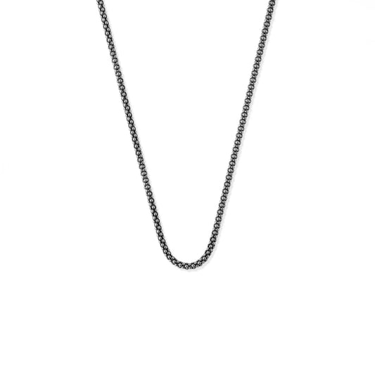 Sterling Silver Coreana Oxidized Chain