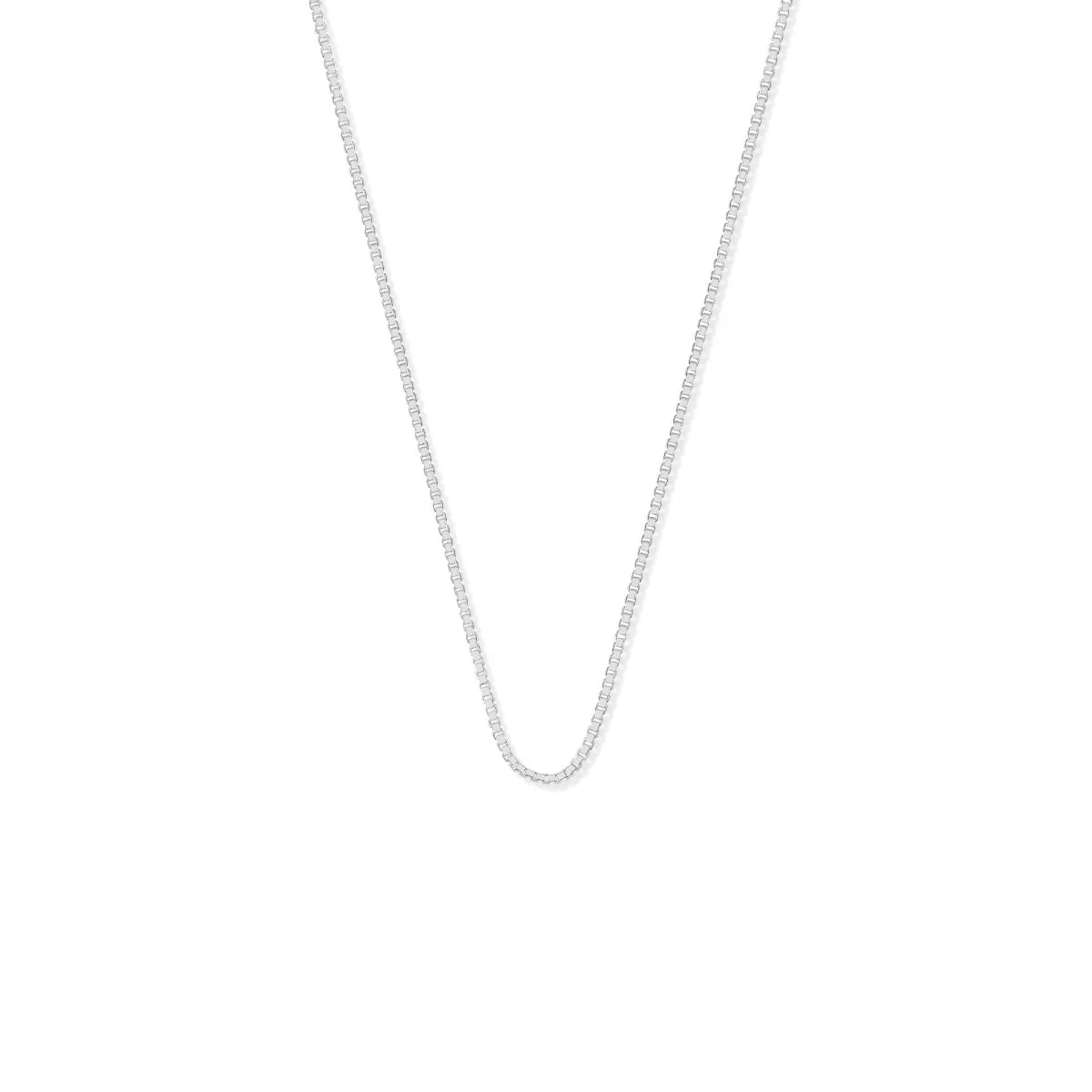 Sterling Silver Small Box Chain