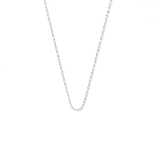 Sterling Silver Small Box Chain