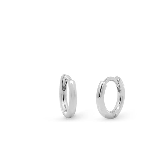 Sterling Silver Mini Huggie Hoop Earrings
