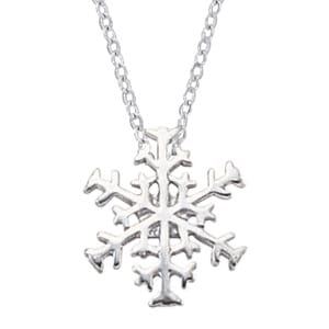 Sterling Silver Cast Snowflake Pendant by Carla & Nancy B.