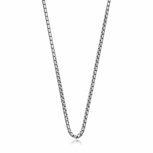 Sterling Silver 18 inch Venetian Box Chain by Carla & Nancy B.