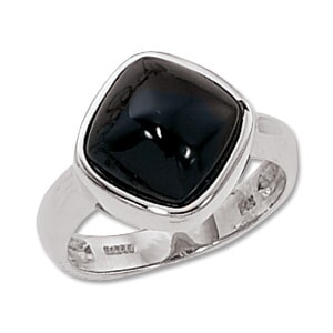 Sterling Silver 10mm Onyx Ring by Carla & Nancy B.