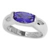 Sterling Silver 10x5mm Oval Amethyst Ring by Carla & Nancy B.