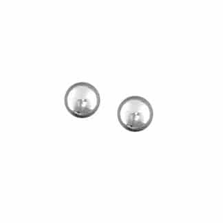 Sterling Silver 4mm Ball Post Earrings by Boma