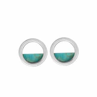 Contemporary Turquoise Earrings by Boma