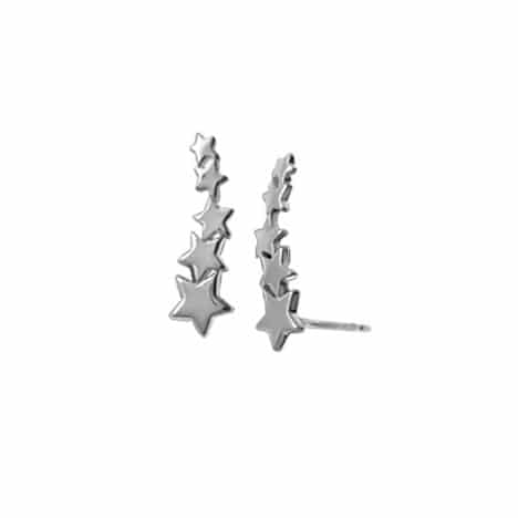 Sterling Silver Star Post Earring by Boma