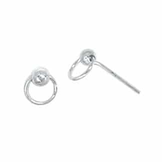 Sterling Silver Post Earrings by Boma