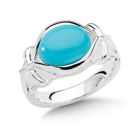 Sterling Turquoise Ring by SDC Creations