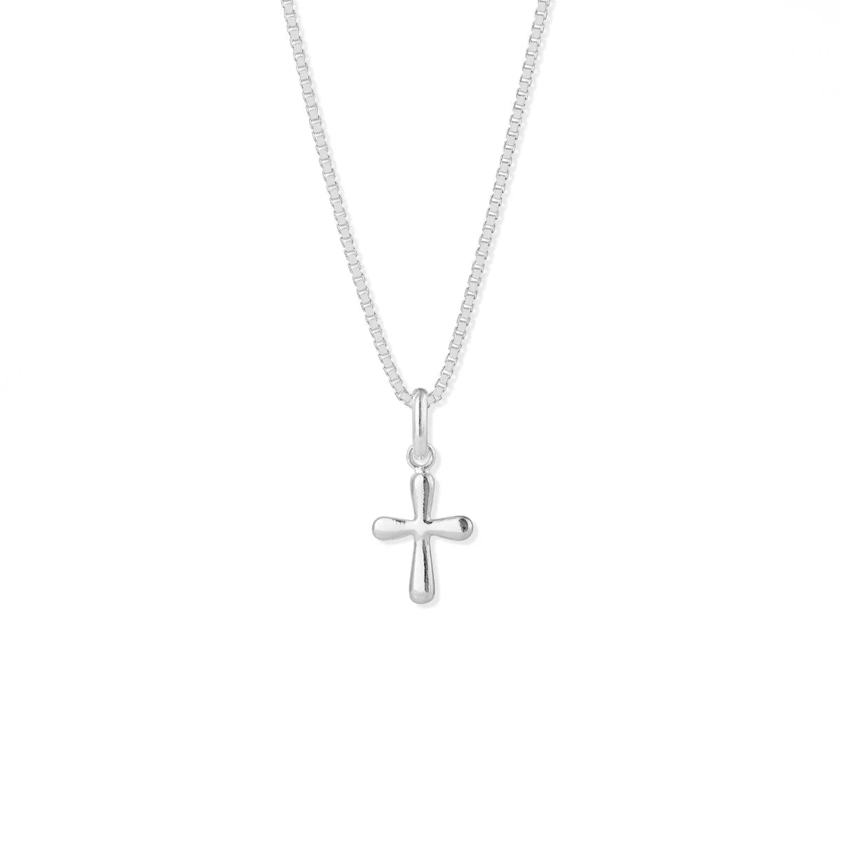 Sterling Silver Small Cross Necklace