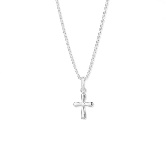 Sterling Silver Small Cross Necklace