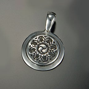 Sterling Silver Endless Knot Pendant by aCleoni