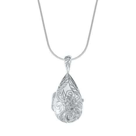 Sterling Silver Locket Pendant Only by Boma