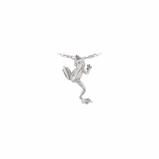 Sterling Silver Frog Charm by The Touch